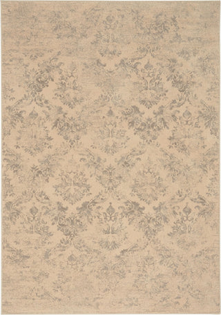 Capel Kevin O'Brien Gilt 3421 Silver Area Rug Rectangle/Vertical Stripe Rectangle