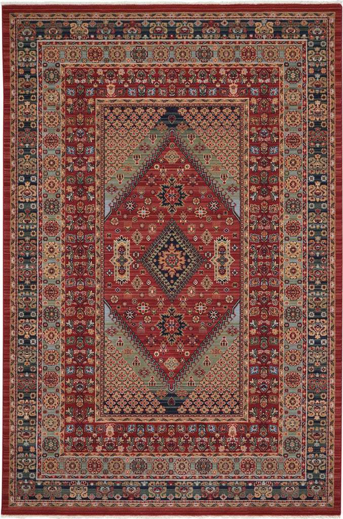 Capel Kindred-Heriz 3450 Sienna Green Area Rug main image