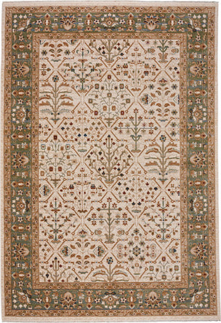 Capel Jules-Sarouk 3462 Ivory Multi Area Rug main image