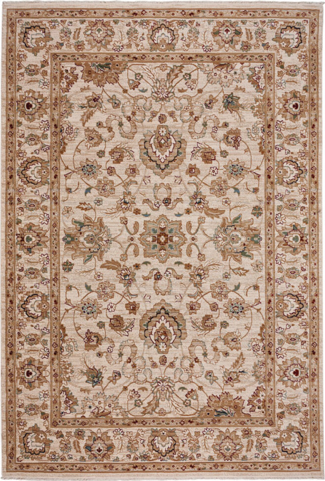 Capel Jules-Ushak 3463 Ivory Stone Area Rug
