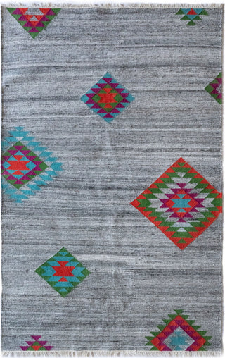 Capel Azteca 3500 Multi Gray Area Rug by Genevieve Gorder Rugs main image