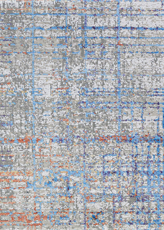 Couristan Vibrata Grasscloth Multi Pastels Area Rug Pile Image
