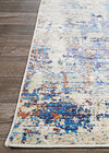 Couristan Vibrata Reflections Multi Pastels Area Rug Corner Image