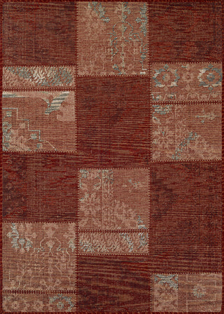 Couristan Mandolina Narman Terra Cotta Area Rug