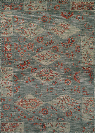 Couristan Mandolina Hinis Grey/Ivory/Terra Cotta Area Rug