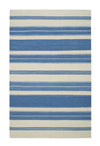 Capel Jagges Stripe 3624 Blue 425 Area Rug by Genevieve Gorder main image