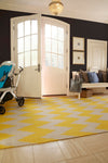 Capel Insignia 3626 Yellow 100 Area Rug by Genevieve Gorder Rectangle