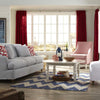 Capel Insignia 3626 Medium Blue 440 Area Rug by Genevieve Gorder Rectangle Roomshot Image 1 Feature