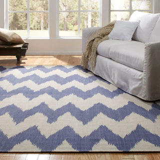 Capel Insignia 3626 Medium Blue 440 Area Rug by Genevieve Gorder Rectangle