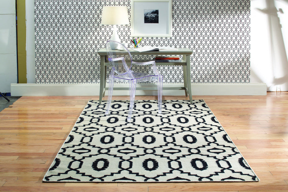 Capel Anchor 3628 Grey 300 Area Rug by Genevieve Gorder Alternate View Feature
