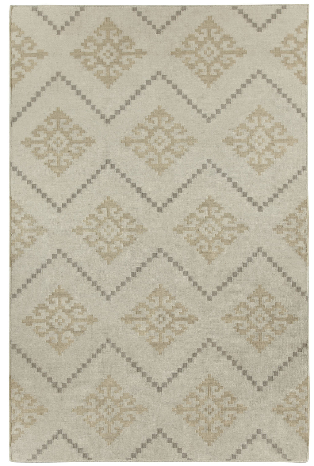 Capel Flakes 3629 Beige 725 Area Rug by Genevieve Gorder main image