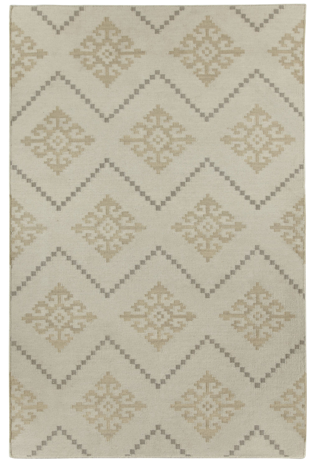 Capel Flakes 3629 Beige 725 Area Rug by Genevieve Gorder