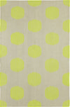 Capel Spots 3631 Green 210 Area Rug by Genevieve Gorder Rectangle