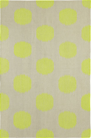 Capel Spots 3631 Green 210 Area Rug by Genevieve Gorder Rectangle