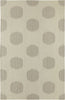 Capel Spots 3631 Steel Grey 325 Area Rug by Genevieve Gorder Rectangle