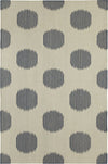 Capel Spots 3631 Blue 450 Area Rug by Genevieve Gorder Rectangle