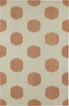 Capel Spots 3631 Cinnamon 810 Area Rug by Genevieve Gorder Rectangle