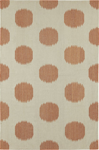 Capel Spots 3631 Cinnamon 810 Area Rug by Genevieve Gorder Rectangle