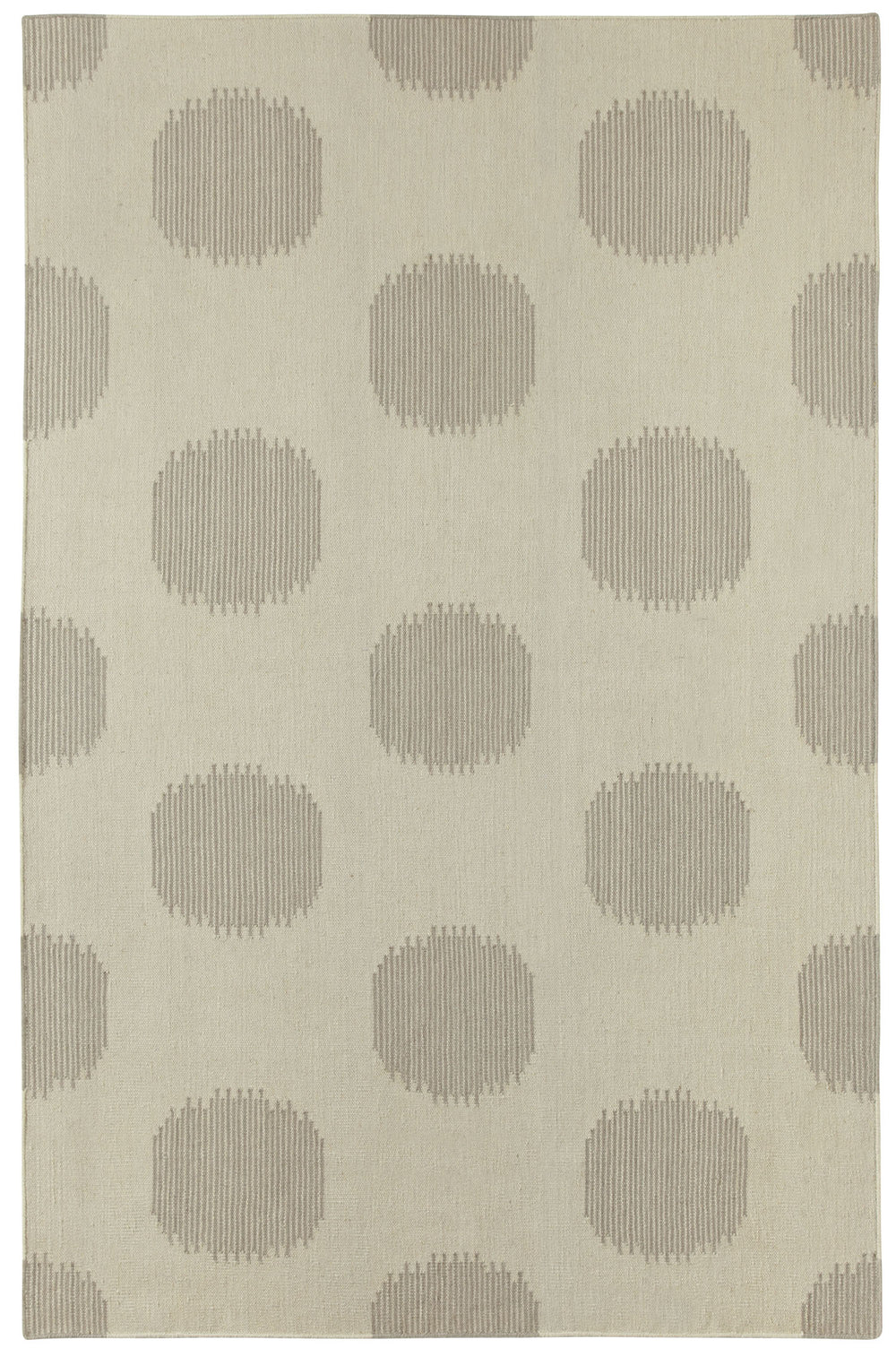 Capel Spots 3631 Steel Grey 325 Area Rug by Genevieve Gorder