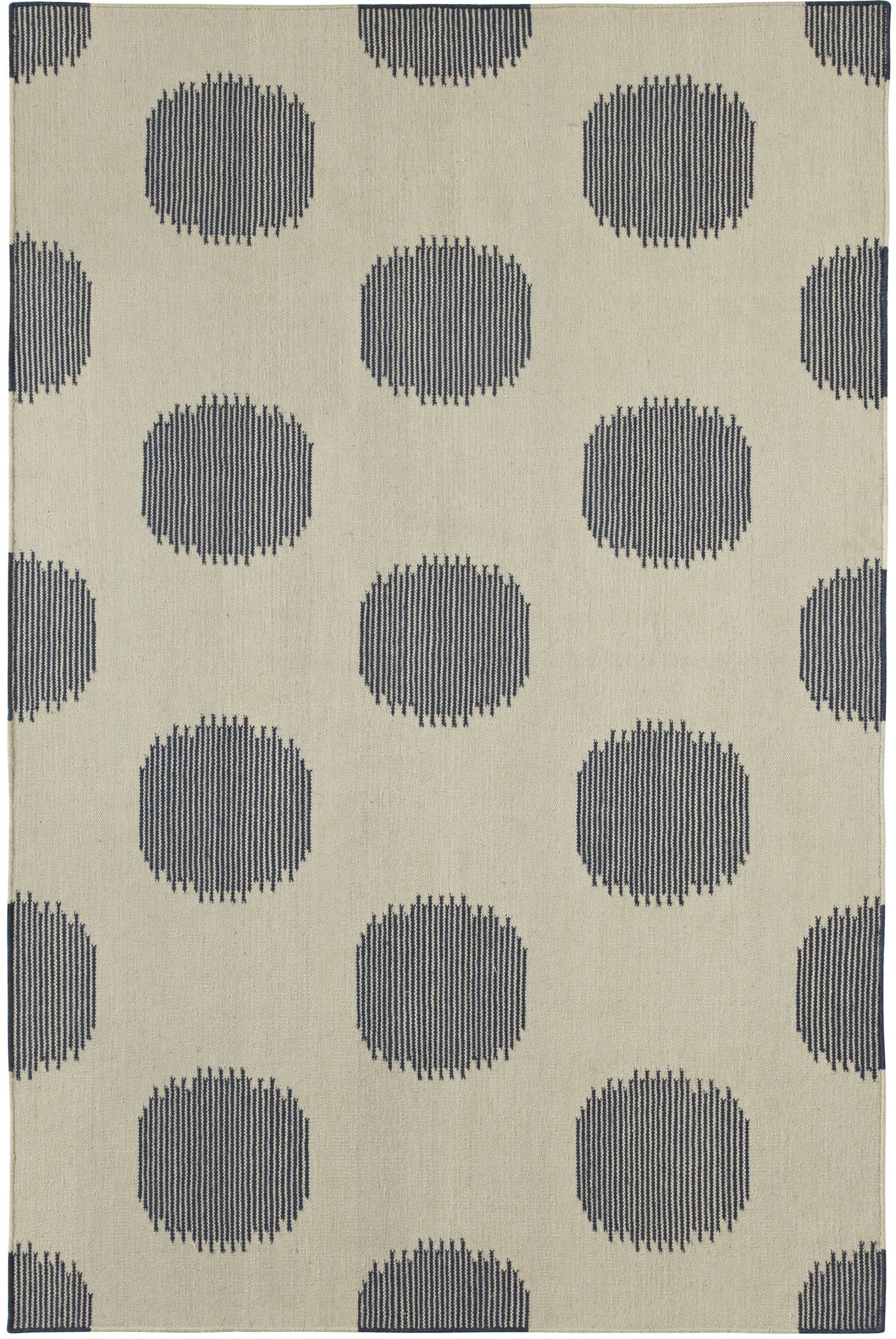 Capel Spots 3631 Blue 450 Area Rug by Genevieve Gorder main image