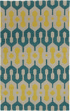 Capel Spain 3633 Blue Green Yellow 210 Area Rug by Genevieve Gorder Rectangle