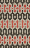 Capel Spain 3633 Smoke Apricot 350 Area Rug by Genevieve Gorder Rectangle