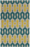 Capel Spain 3633 Blue Green Yellow 210 Area Rug by Genevieve Gorder main image