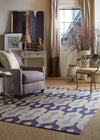 Capel Spain 3633 Amethyst Violet 475 Area Rug by Genevieve Gorder Alternate View Feature