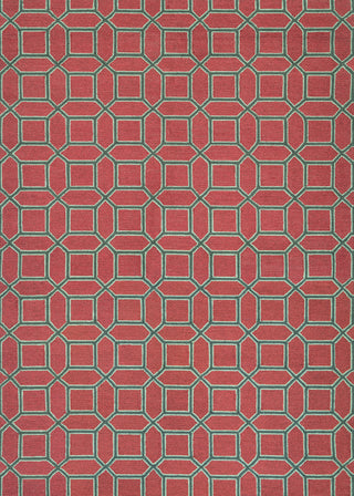 Couristan Bowery Havemeyer Crimson/Brown Area Rug main image