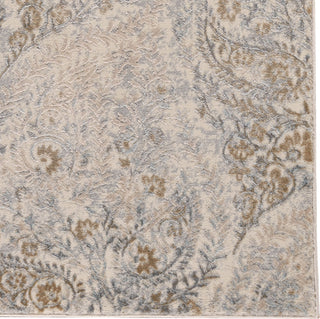 Capel Kevin O'Brien Perennial 3712 Dove Grey Area Rug Round