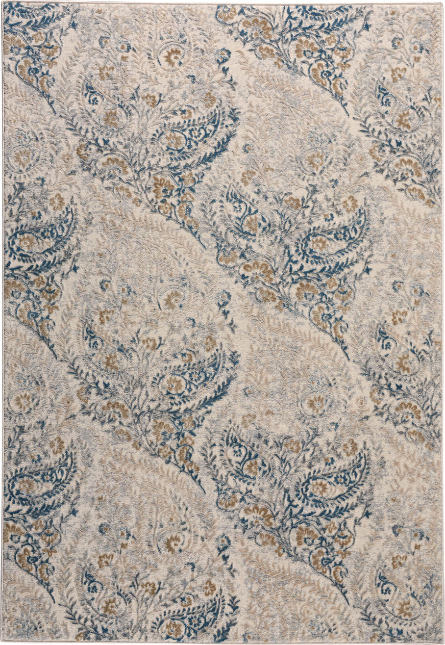 Capel Kevin O'brien Perennial 3712 Blue Area Rug