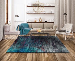 Couristan Gaia Twilight Area Rug Lifestyle Image Feature