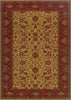 Couristan Everest Tabriz Harvest Gold Machine Loomed Area Rug