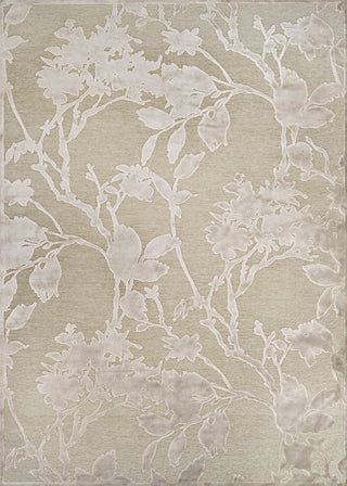 Couristan Cire` Blossom Mushrom/Antique Cream Area Rug main image