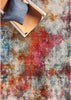 Capel Flame-Alonso 3810 Multi Area Rug Rectangle Roomshot Image 1 Feature