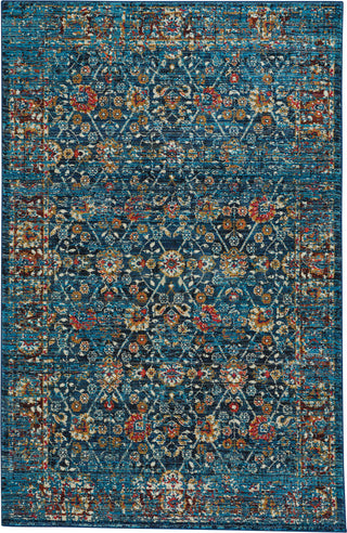 Capel Benz-Kayseri 3822 Dk Blue Area Rug Rectangle/Vertical Stripe Rectangle