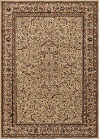 Couristan Anatolia Medallion Ispaghan Cream Area Rug