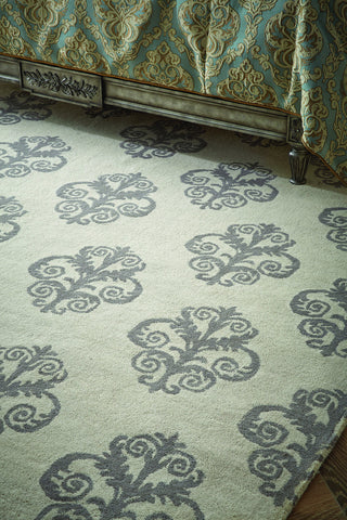 Capel Cornice 3871 Light Beige 600 Area Rug by Biltmore  Feature
