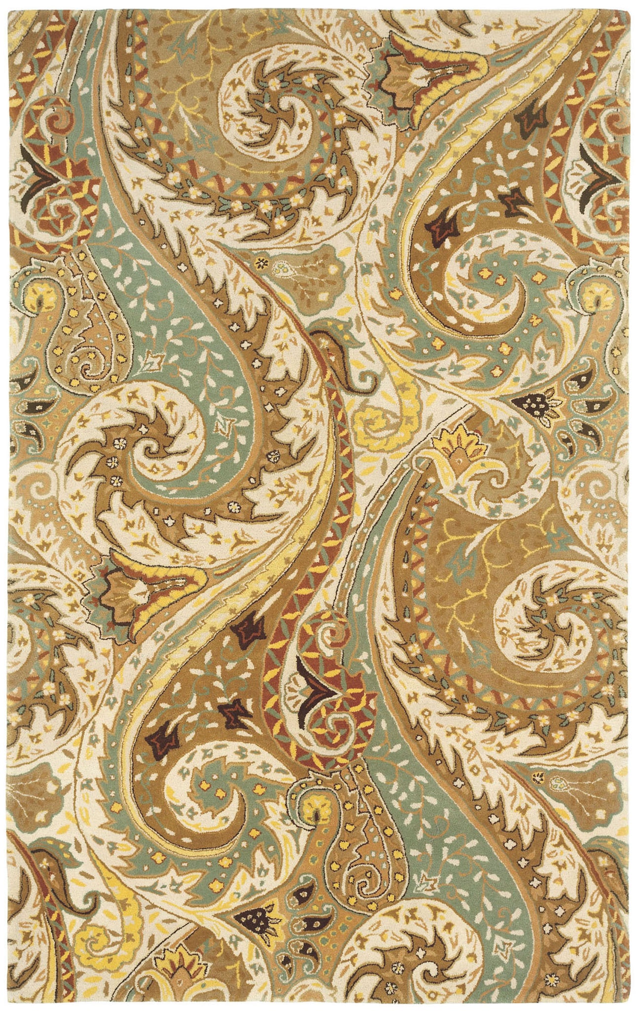 Capel Boteh 3874 Camel 725 Area Rug by Williamsburg main image