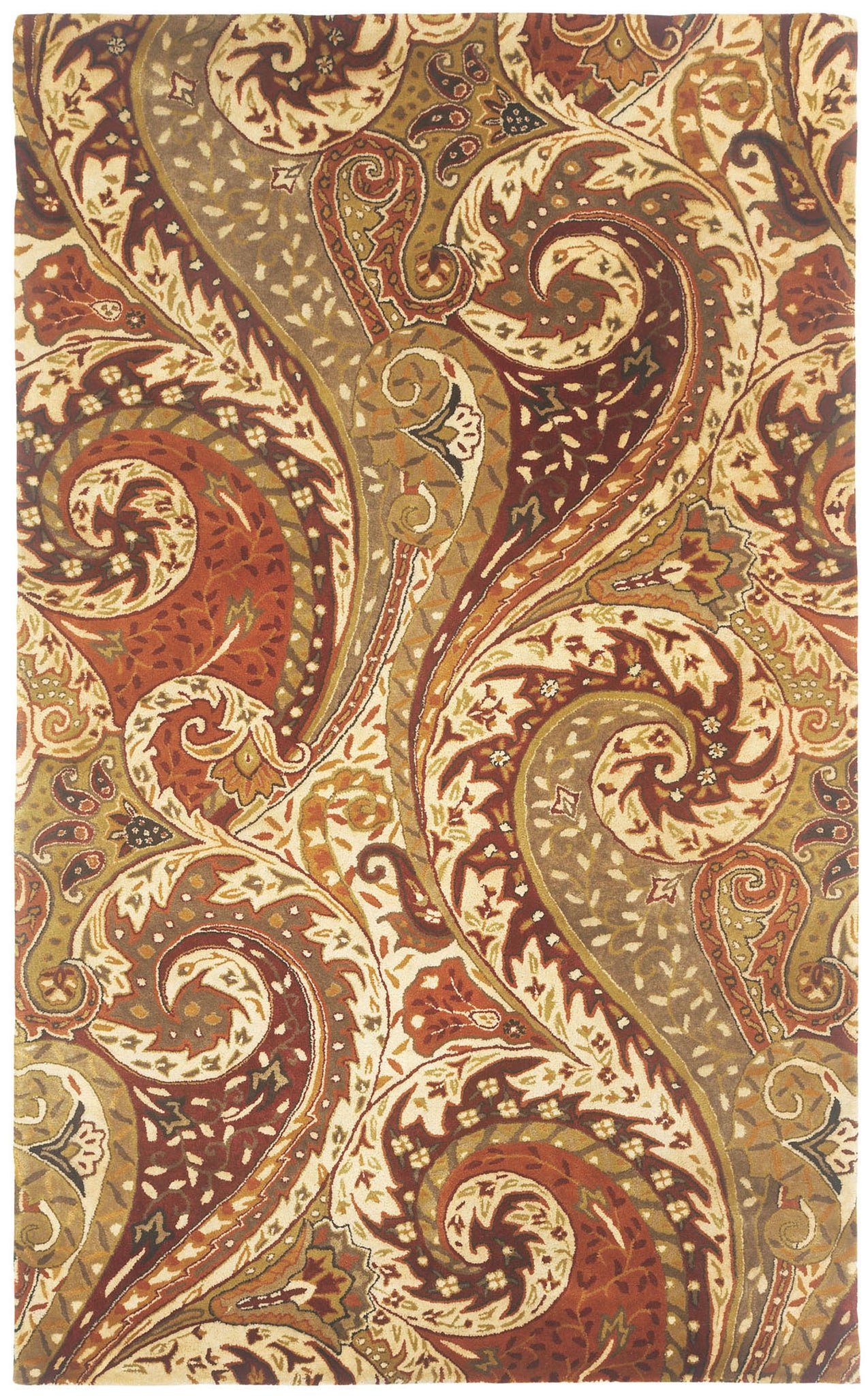 Capel Boteh 3874 Zest Multi 950 Area Rug by Williamsburg main image
