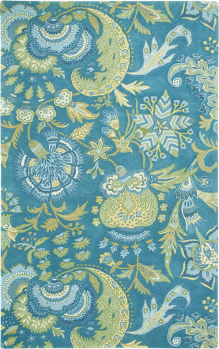 Capel Ceylon 3876 Blue 425 Area Rug by Williamsburg Rectangle