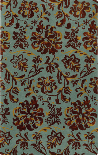 Capel Monaco 3877 Seafoam Umber 280 Area Rug Rectangle