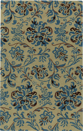 Capel Monaco 3877 Opal Azul 640 Area Rug Rectangle