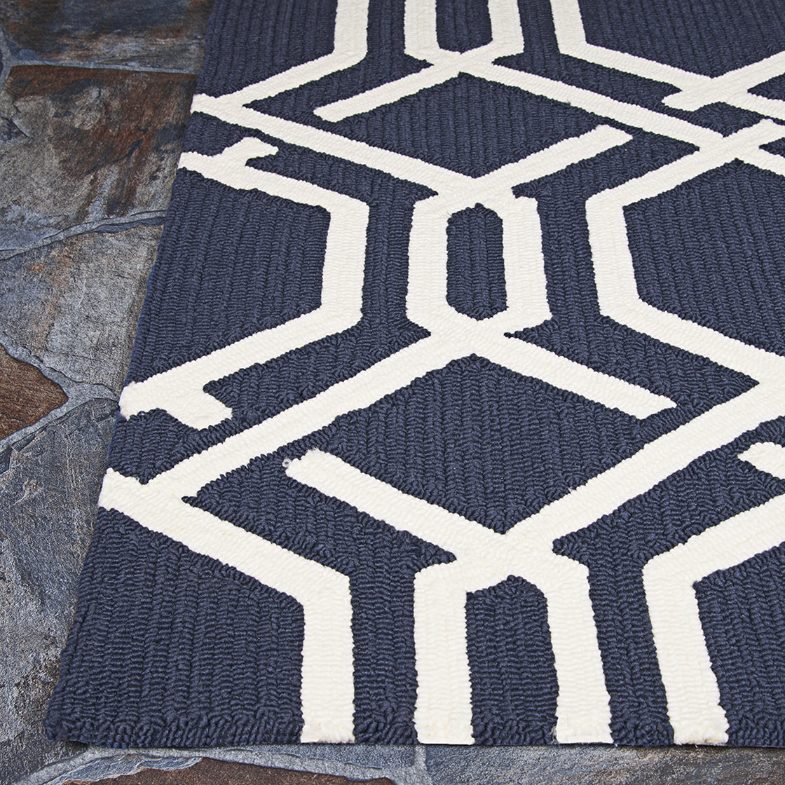 Couristan Covington Ariatta Navy Area Rug – Incredible Rugs and Decor