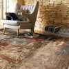 Capel Landis-Abstract 3920 Blue Multi Area Rug Rectangle Roomshot Image 1 Feature