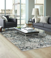 Capel Landis-Isfahan 3922 Charcoal Area Rug Rectangle Roomshot Image 1 Feature