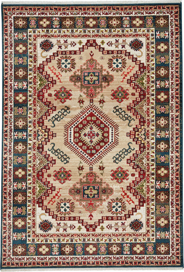 Capel Landis-Kazak 3923 Champagne Blue Area Rug main image