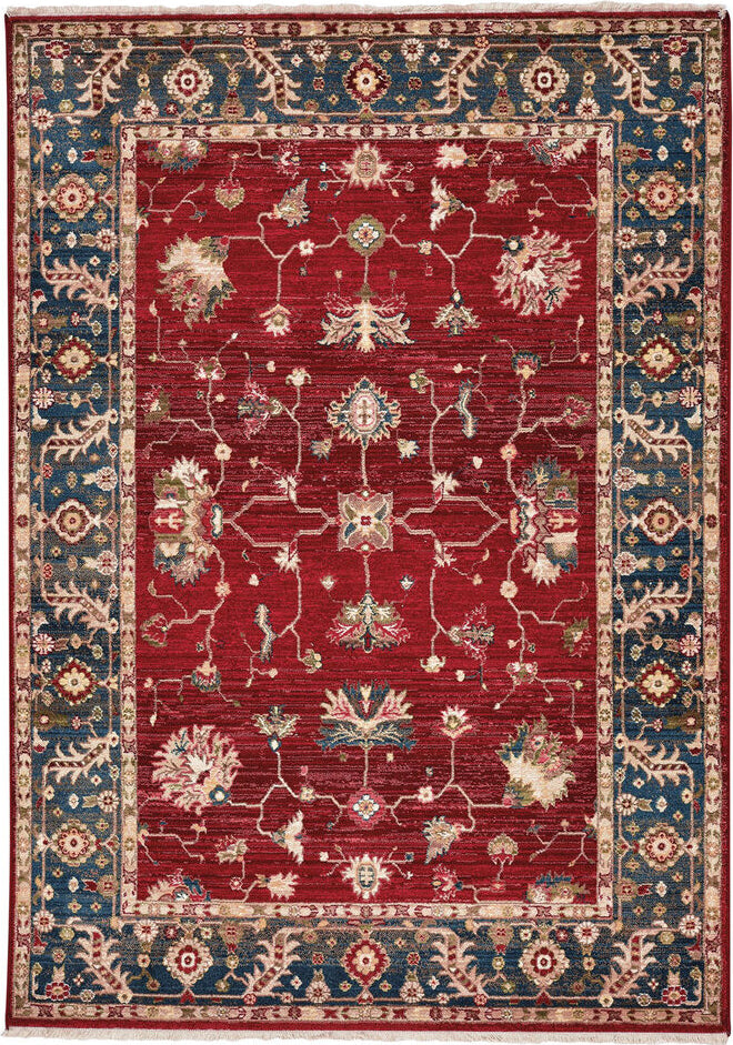 Capel Landis-Keshan 3924 Crimson Navy Area Rug