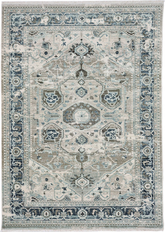 Capel Alden-Heriz 3942 Silver Grey Area Rug