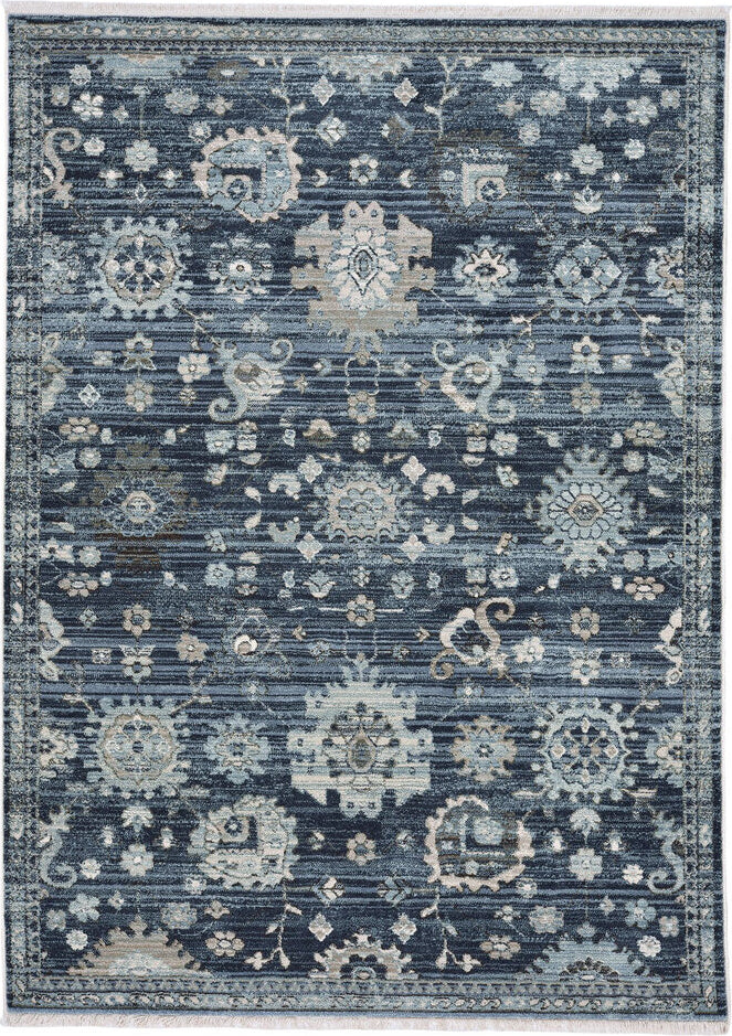 Capel Alden-Ushak 3944 Blue Fog Area Rug